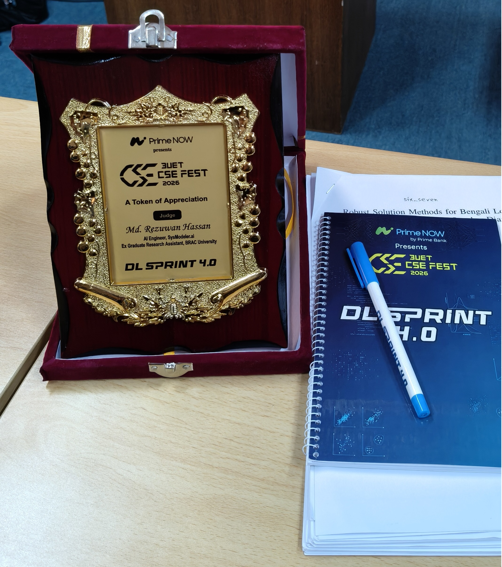 DLSprint4 adjudication at BUET